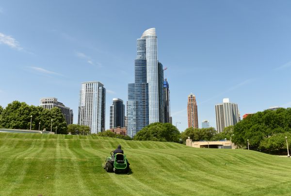 Cost of Business Lawn Maintenance in Canton